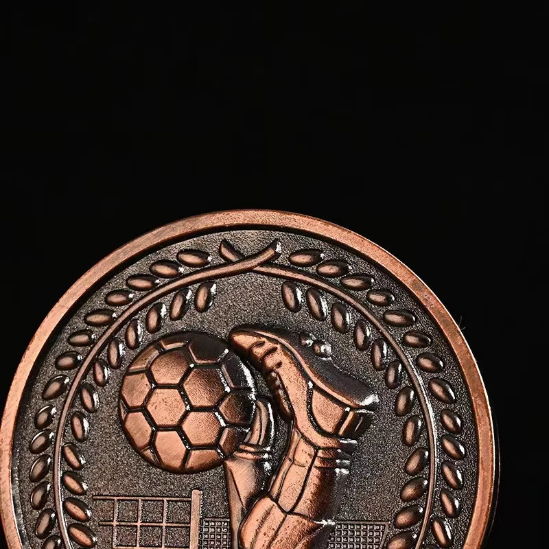 Football sport medals/medal soccer awards on promotion