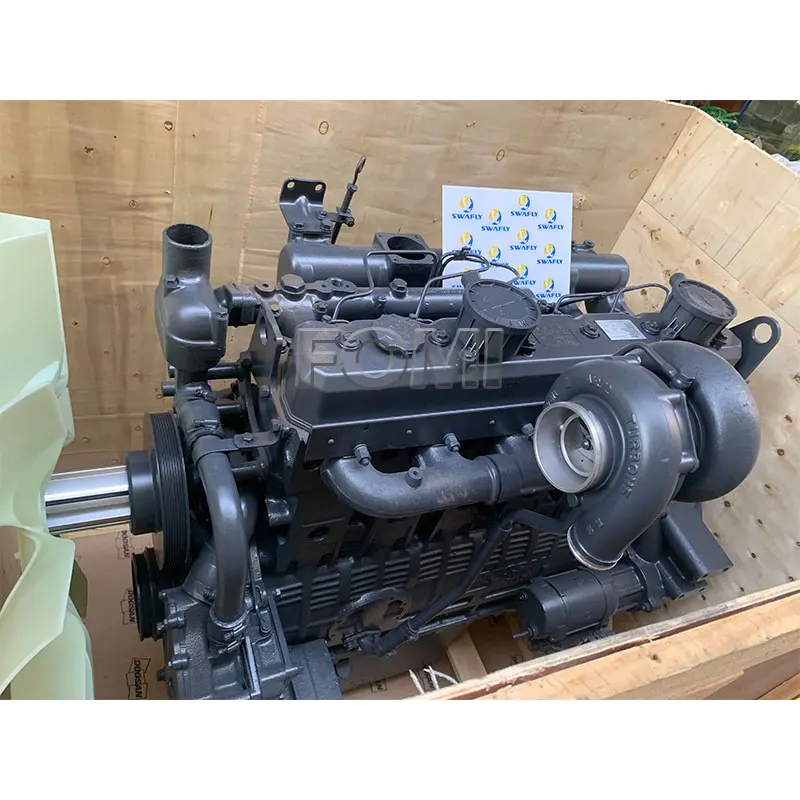 Запчасти для экскаватора FOMI DE08TIS двигатель Б/у дизельный DB58T DB58 DE12TIS D1146 DE08TIS двигатель в сборе для Doosan
