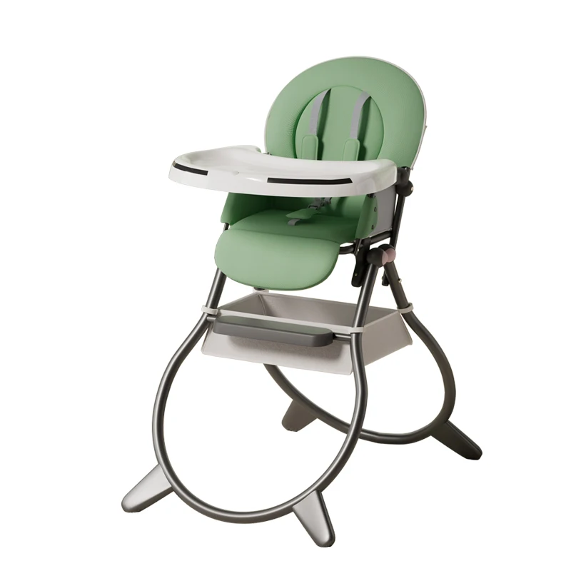 Newborn Baby Chairs Kids Child High Chair 2 in 1 Baby Feeding Dinning Eating Foldable Feeding Chair for Baby