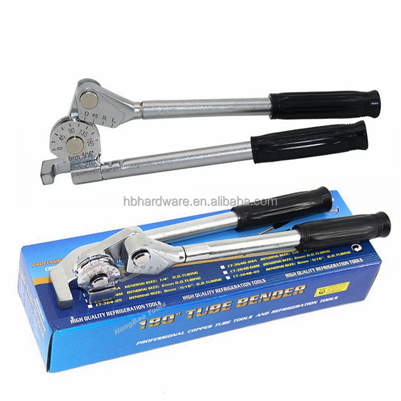 #11010 Hot New 8mm Heavy Duty Tubing Bender Pipe Bender Copper Aluminum Brass Thin Stainless Steel Tube Bender Manual Bend Tools