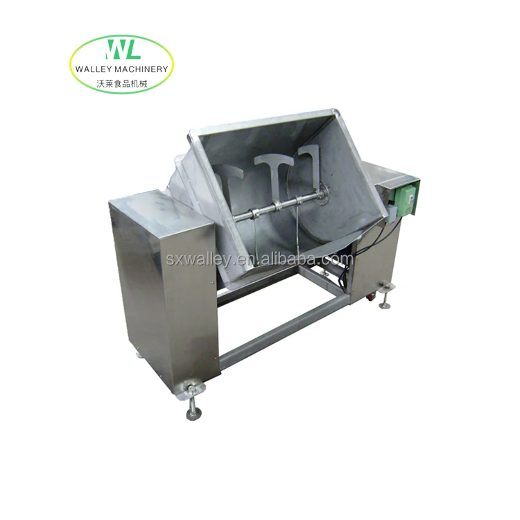 Factory Supply Price Automatic Mixing Food Cut Vegetables Seasoning Meat Paddle Type Blender Mixing Products With Liquid