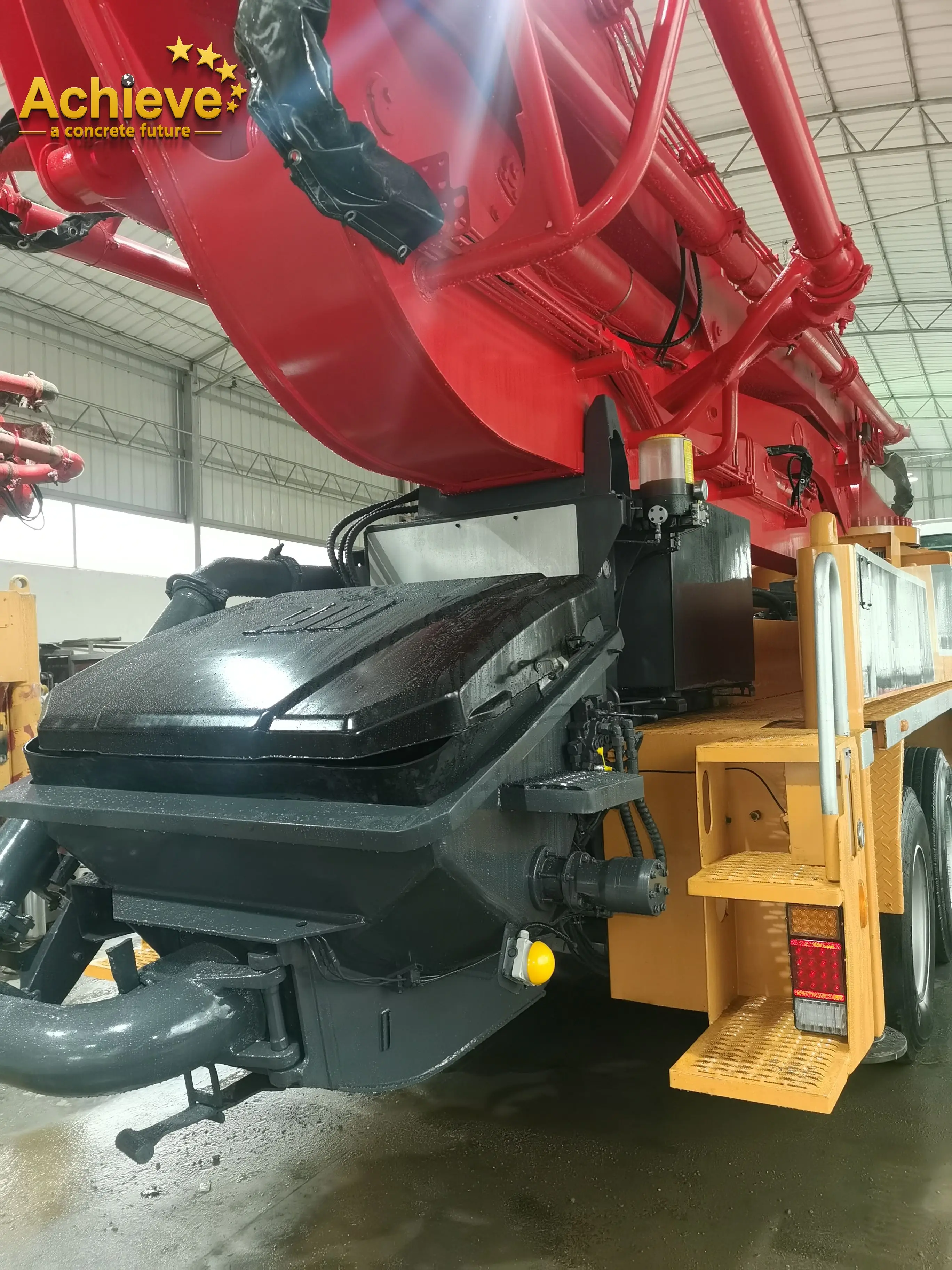 Hot-sale-used-42 Meter Refurbished Truck Pump Putzmeister Provided Small Concrete Pump Machine Sany Concrete Pump Car 3 Months