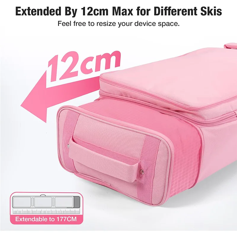 Custom Nylon Factory Board Bag for Adults Snowboard and Ski Boots Storage Solution Waterproof Durable Ski Travel Cover Bag