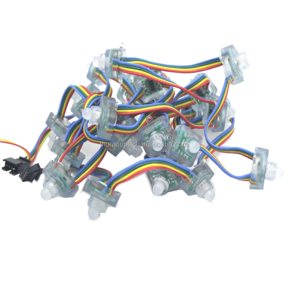 
SM16716/1903/2811/6803 digital flat led pixel 5v ip65 led pixel light 