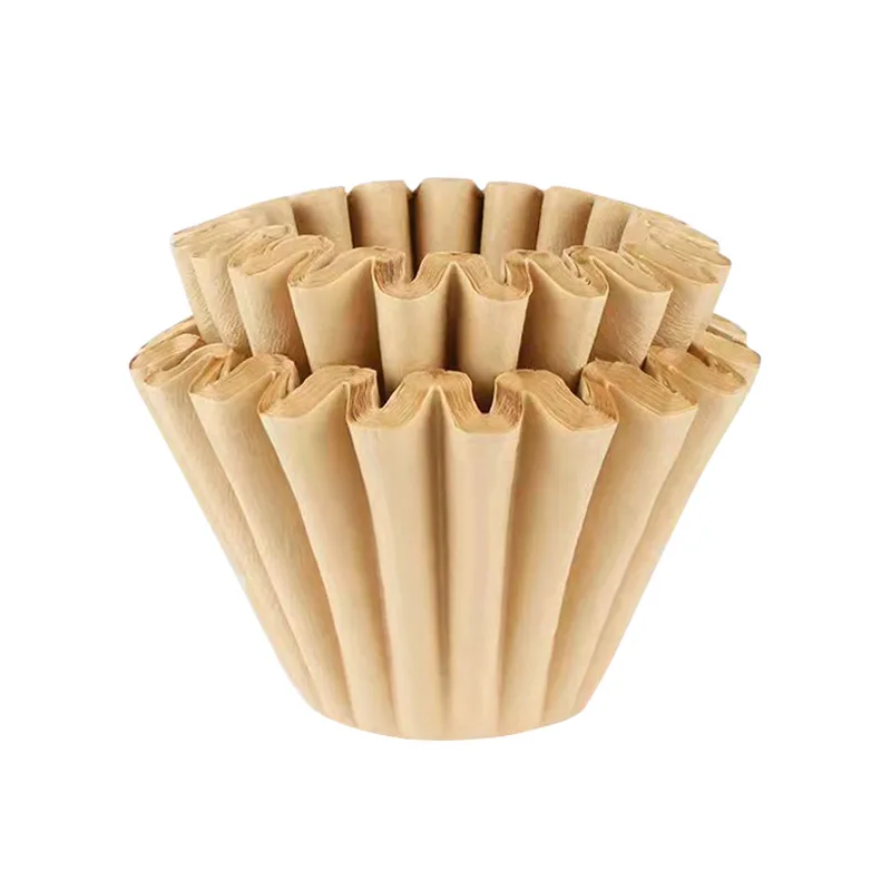 155x45mm hand-washed drip filter coffee filter paper 50g corrugated origami cake cup filter paper 28g
