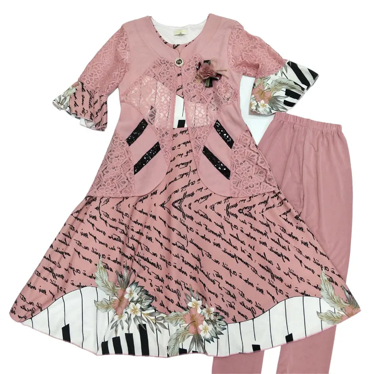 Iraq Arab Eid Adha Muslim China Summer Kids Traditional Dress Kids Wholesale Custom