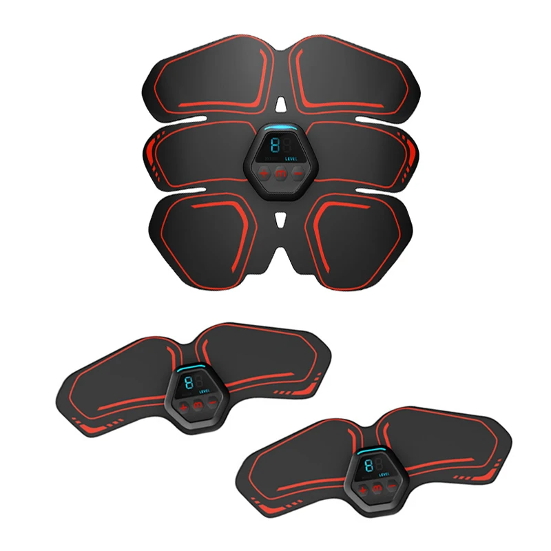 Six pack abs fitness electric muscle stimulation machine