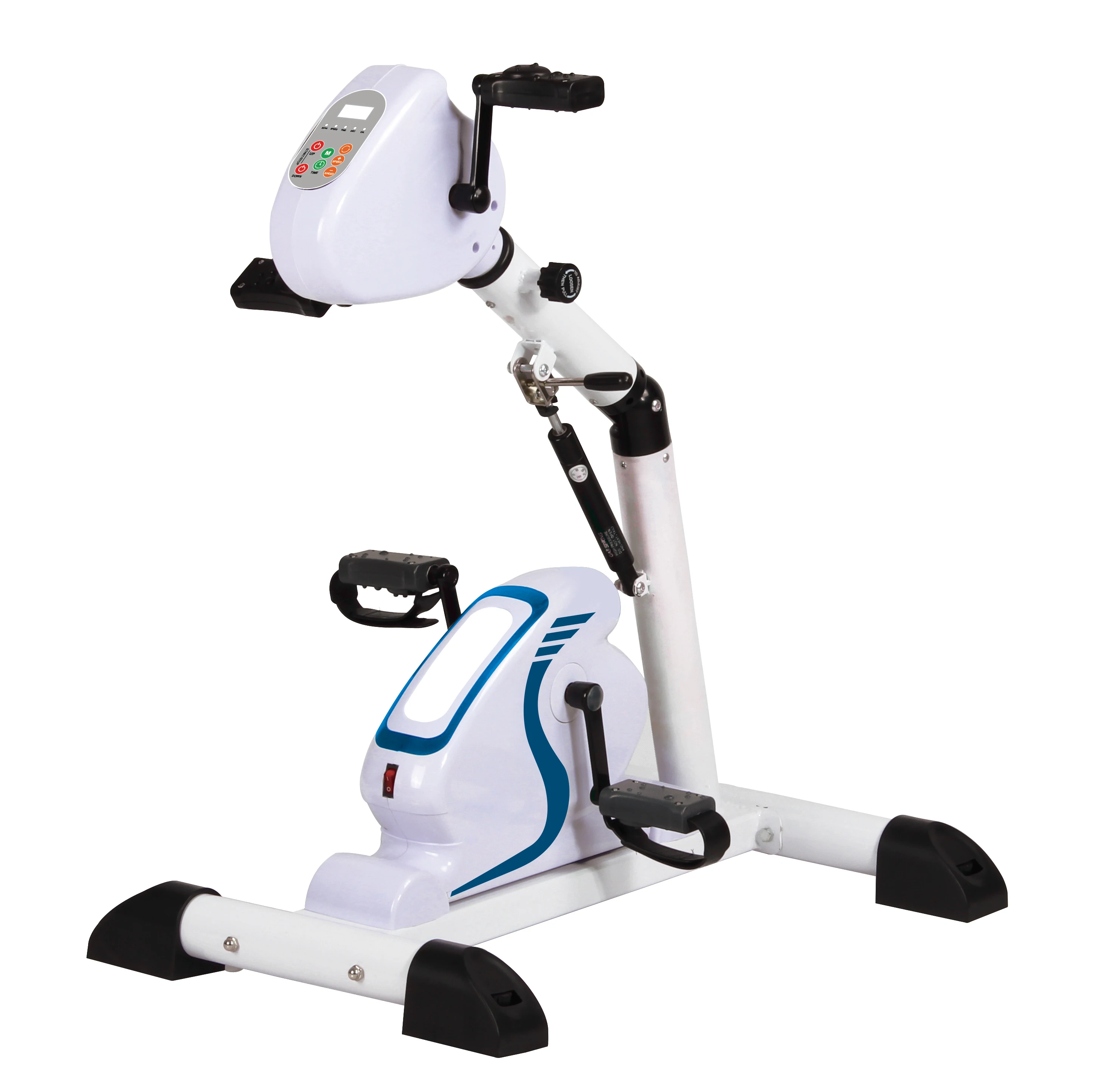 Portable Magnetic Exercise Bike Pedal Exerciser Home Use Rehabilitation Feature