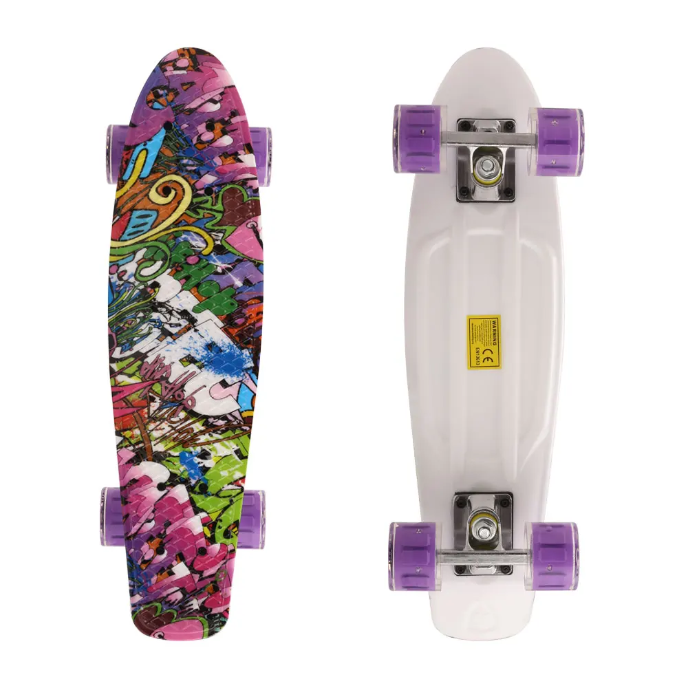 PU Wheels Fish Board Skateboard Drift Skates