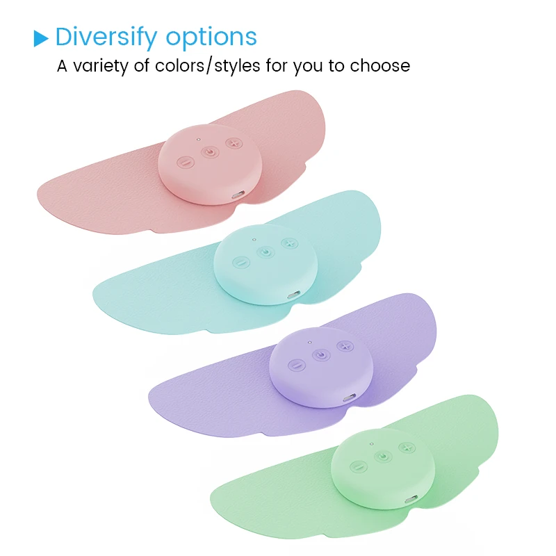 Wireless Female 8 Hours Long Standby Bluetooth App Control 6 Modes Periods Pain Relief Cramp Massager Tens Units