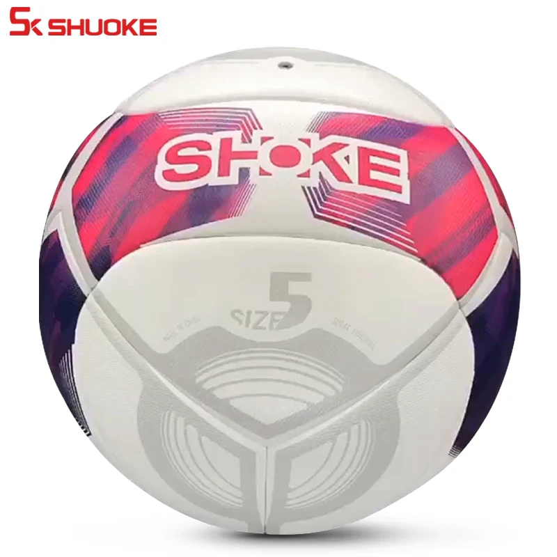 Futbol Wholesale Footballs Balls Custom Professional Match Size 5 Lamination Thermal Leather Football Soccer Ball