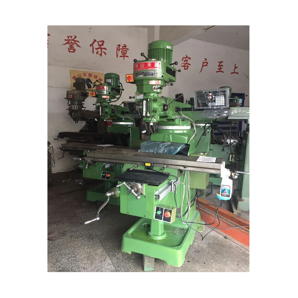 Factory Supply Vertical Horizontal Turret Type Universal Used Cnc Milling Machine