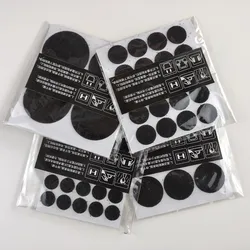 Strong Sticky Velcroes Sheet Self Adhesive Hook and Loop Strap/ Dots/ Coins t White Black Round Garment & processing Accessories