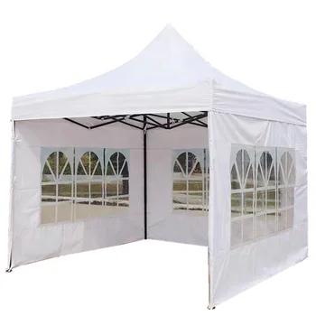 heavy duty car waterproof folding gazebo tent 10x10 custom steel canopy tent