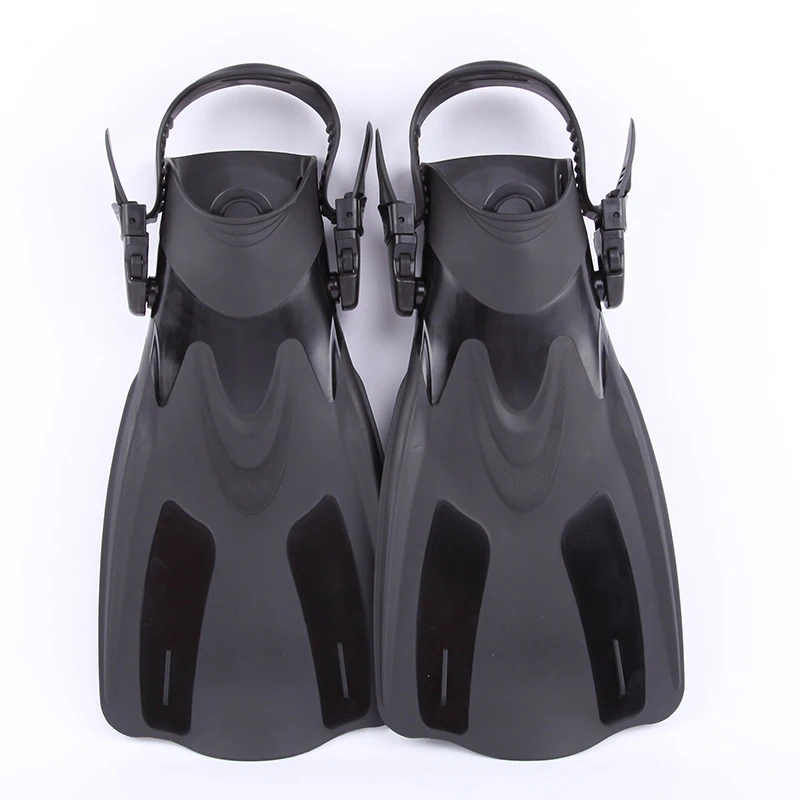 Factory Teens Diving Flippers Fashion Swimming Fins Multicolor Custom Logo Rts Diving Fins