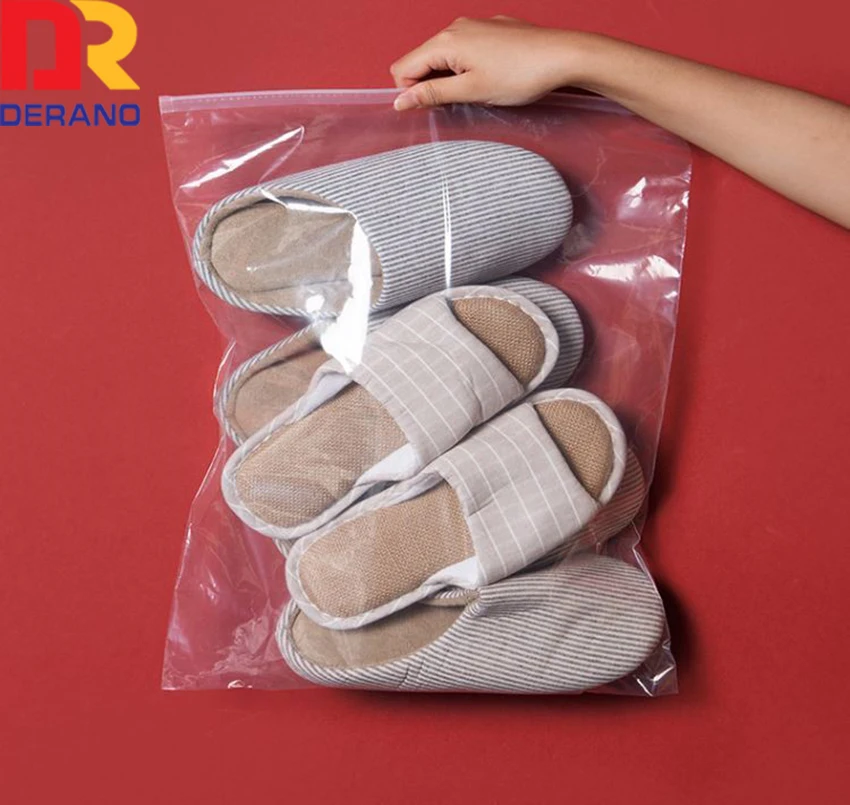 Wholesale High Quality Manufacturer Plastic LDPE Clear Antistatic Waterproof Slider Bag For Package