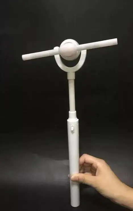 2023 electric luminous windmill square wholesale magic stick toy electric windmill colorful rotating flash stick