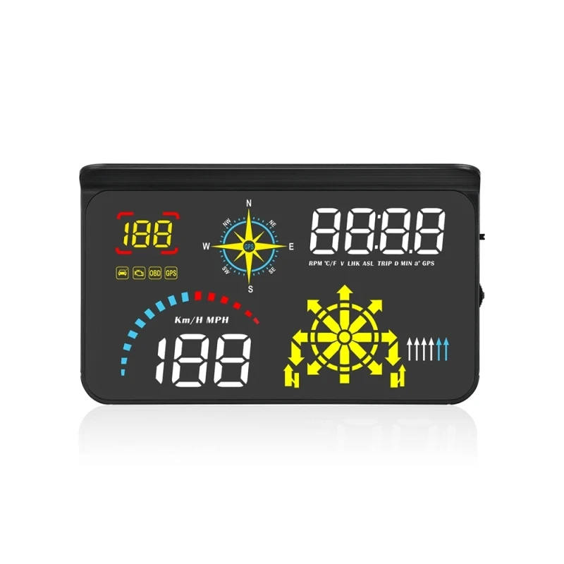 Wholesale drop shipping car accessories, Q10 Car HUD Head-up Display GPS Speed Meter