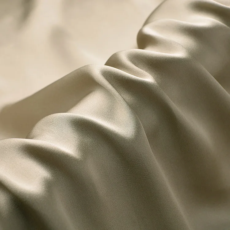 Silk fabric crepe satin 19MM Mm 100 mulberry silk pillowcase clothing silk fabric spot 14101