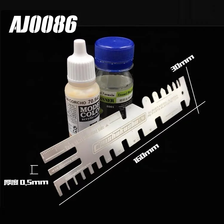 UstarAlexen model etching sheet AJ0086 bending hand press auxiliary ruler hand press vice Tanks aircraft ships