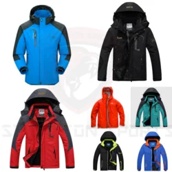 highly breathable extra heated custom ski jacket for men winter custom label windbreaker waterproof 10000 mm face north