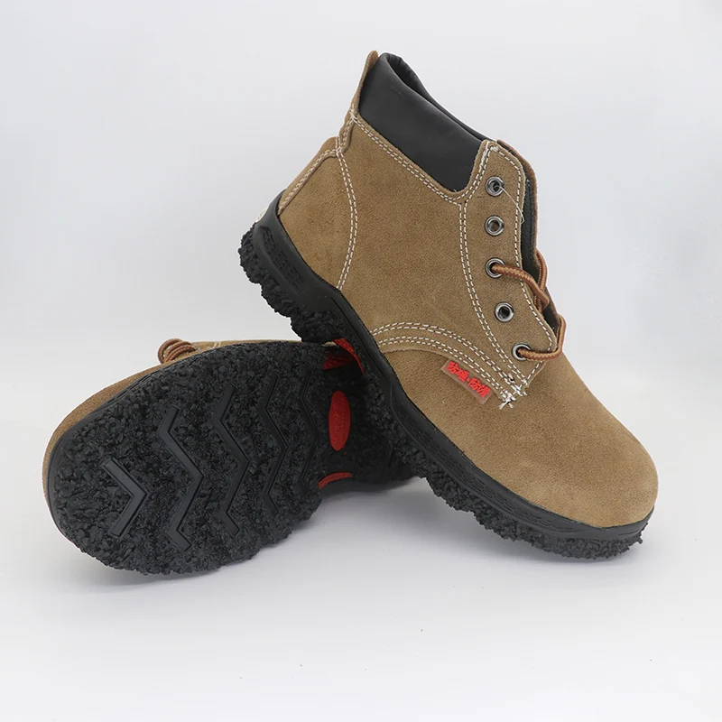 Safety Shoes Rubber Sole Lightweight Outdoor Industrial Work Safety boots  in China
