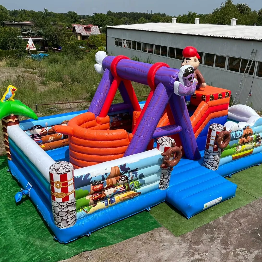 Giant Inflatable corsair theme Playgrounds Inflatable Outdoor Playground