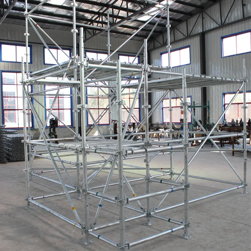 Ringlock scaffolding roofer scaffolding for construction prices steel ring lock system plegables metalicos scaffale frame layher