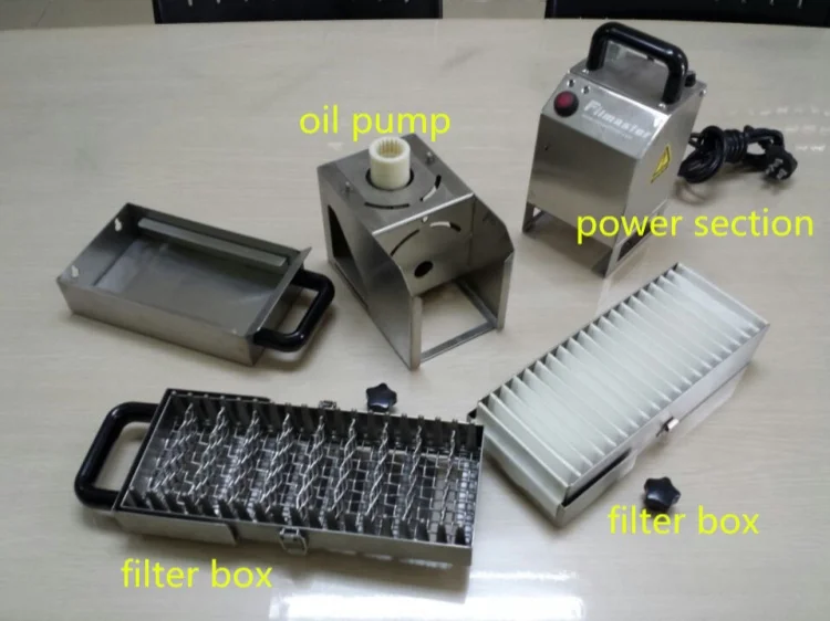 Frying Stainless Steel Olive Oil Filter Machine Centrifugal Filter Refiner Machine Restaurant Kitchen Cooking