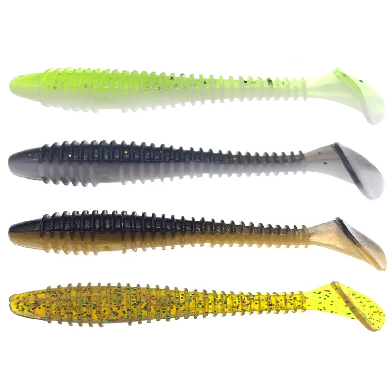 CWDR09B soft plastic fishing lure silicone fish lure set artificial soft baits fishing lure
