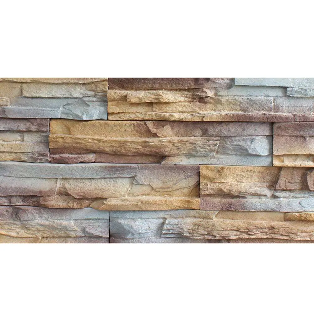 Factory wholesale slate stone beige color for Exterior Wall Decoration