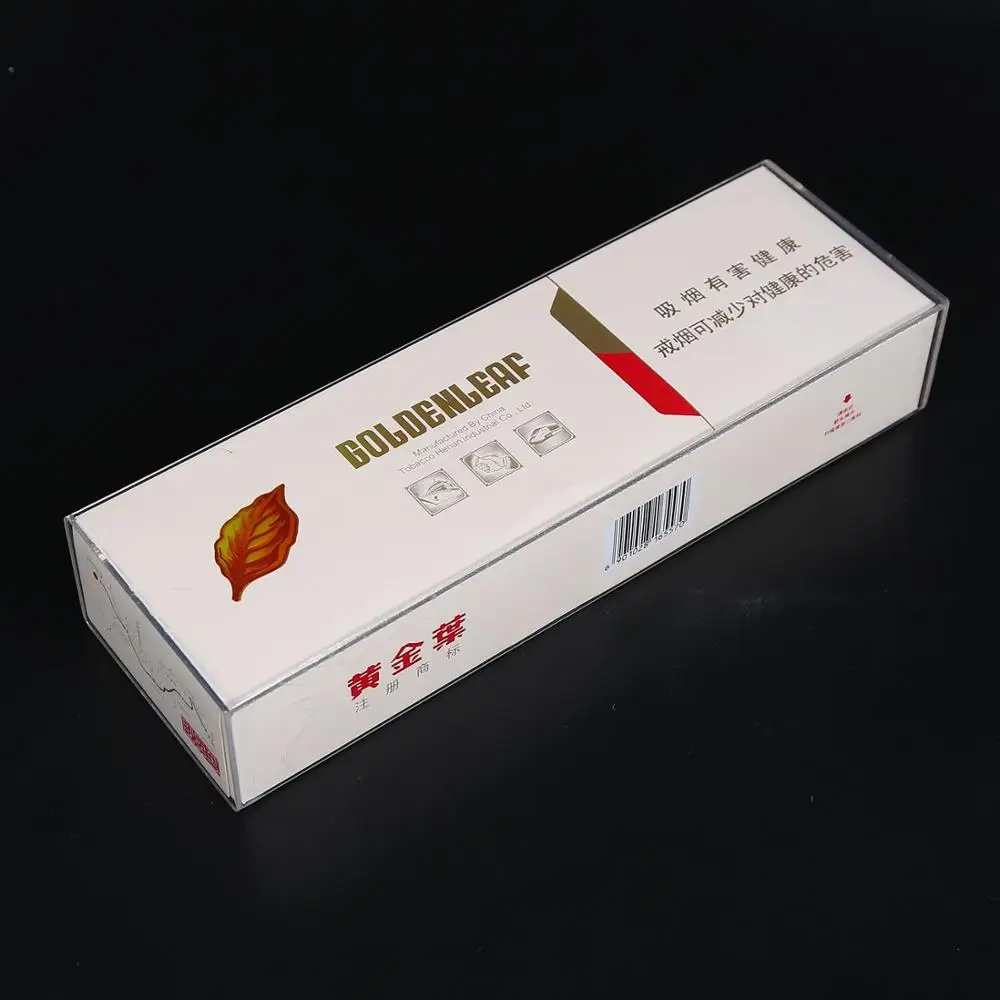 
Customized Waterproof Transparent Acrylic Cigar Box Cigarette Display Case 