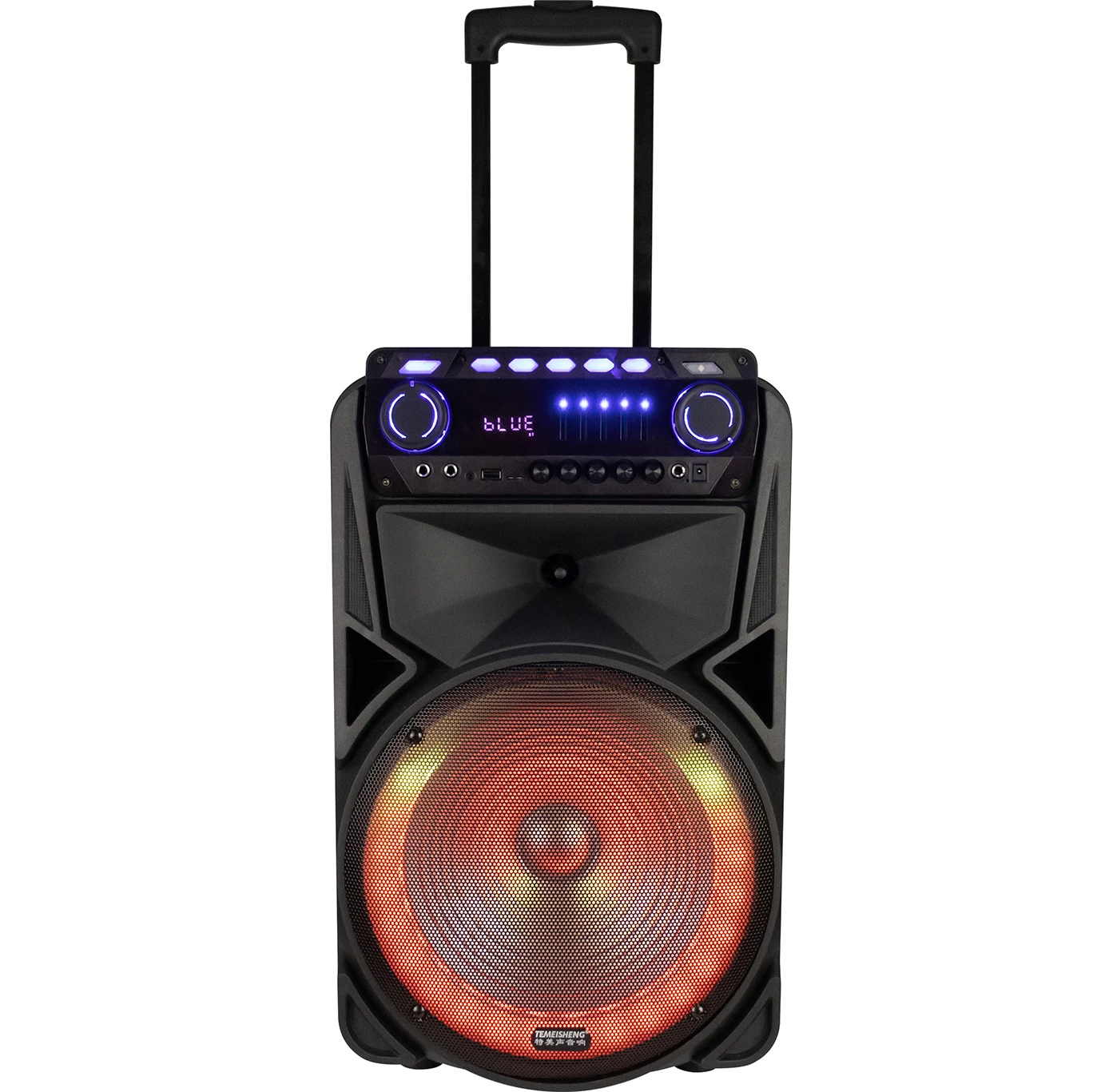 Портативная беспроводная Bluetooth-Колонка Flame Lights, 12 дюймов