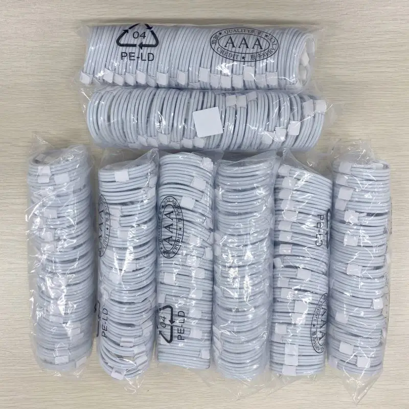 Larger stock MFI certified 20w 12w 60W type c cable fast charging for iPhone appl usb c to lighting cable