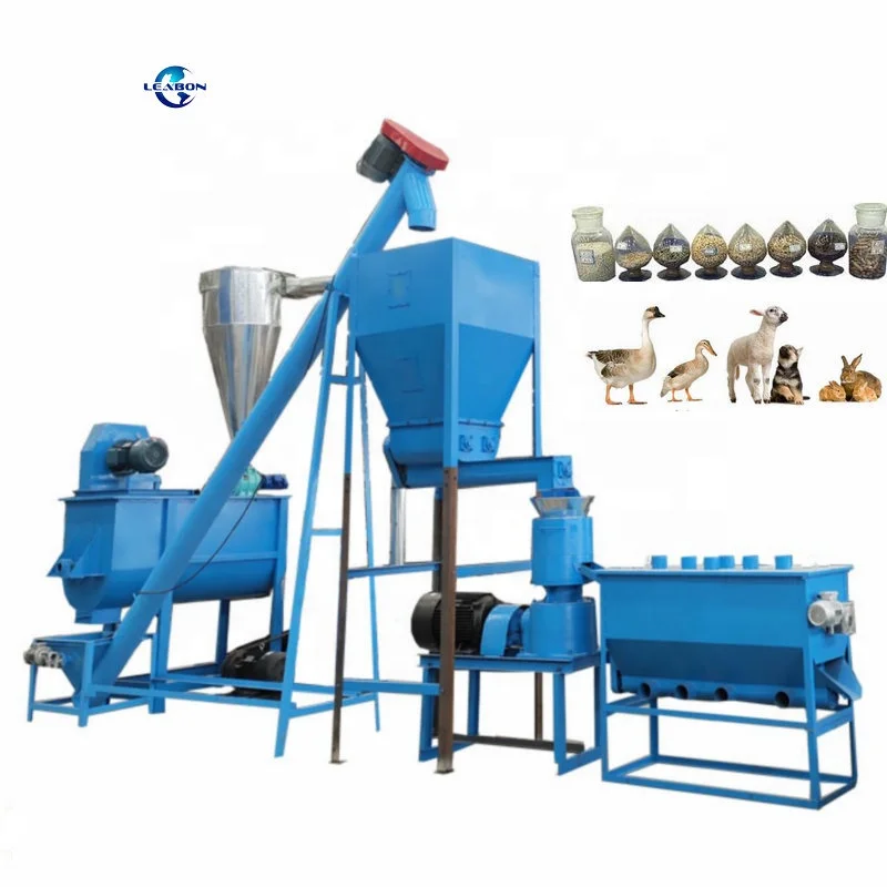 Hot Selling 600-800 kilograms chicken manure fertilizer animal shrimp feed pellet making machine