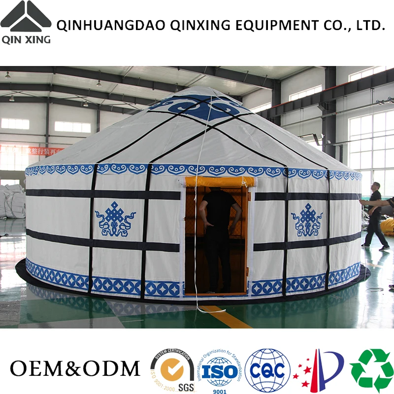 Hot sale luxury steel waterproof dome yurt