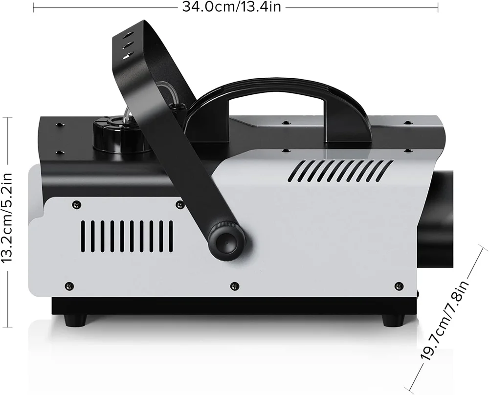1500W LED Fog Machine Stage Effect Equipment DMX Control Smoke Fog Machine Stage Light for Wedding Party Disco Bar Stage