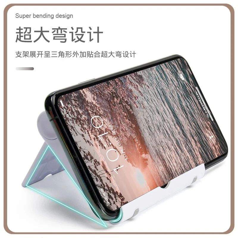 Adjustable Desktop Cell Phone Holder Foldable Mobile Tablet Mount Stand  for All Smartphones and ipad