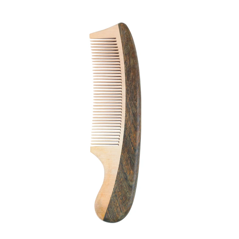 New Arrival Cute Mini Wood Hair Comb Natural Non-allergic baby Wooden Straightener Comb