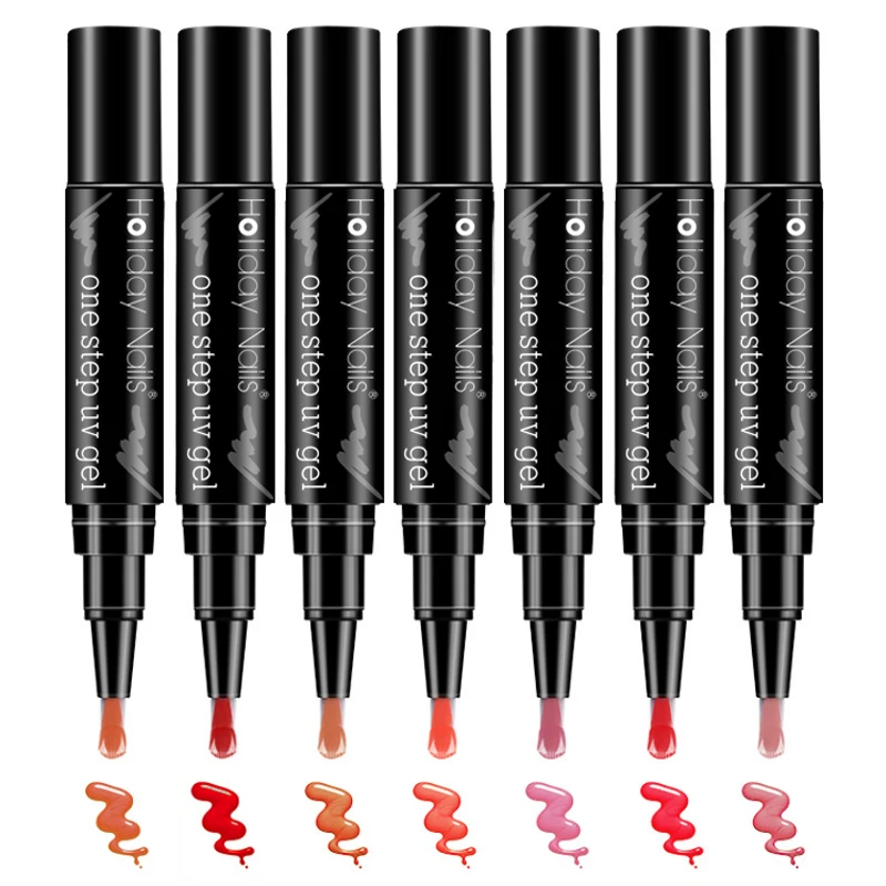 oem one step gel nail polish brands manufacturer semi-permanent enamels wholesale 3 in 1 one step gel polish hema free