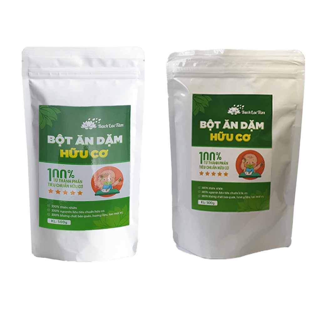 Organic Weaning Powder Promotion Development Providing Energy Supplement Nutritious Powder for Children 500 grams