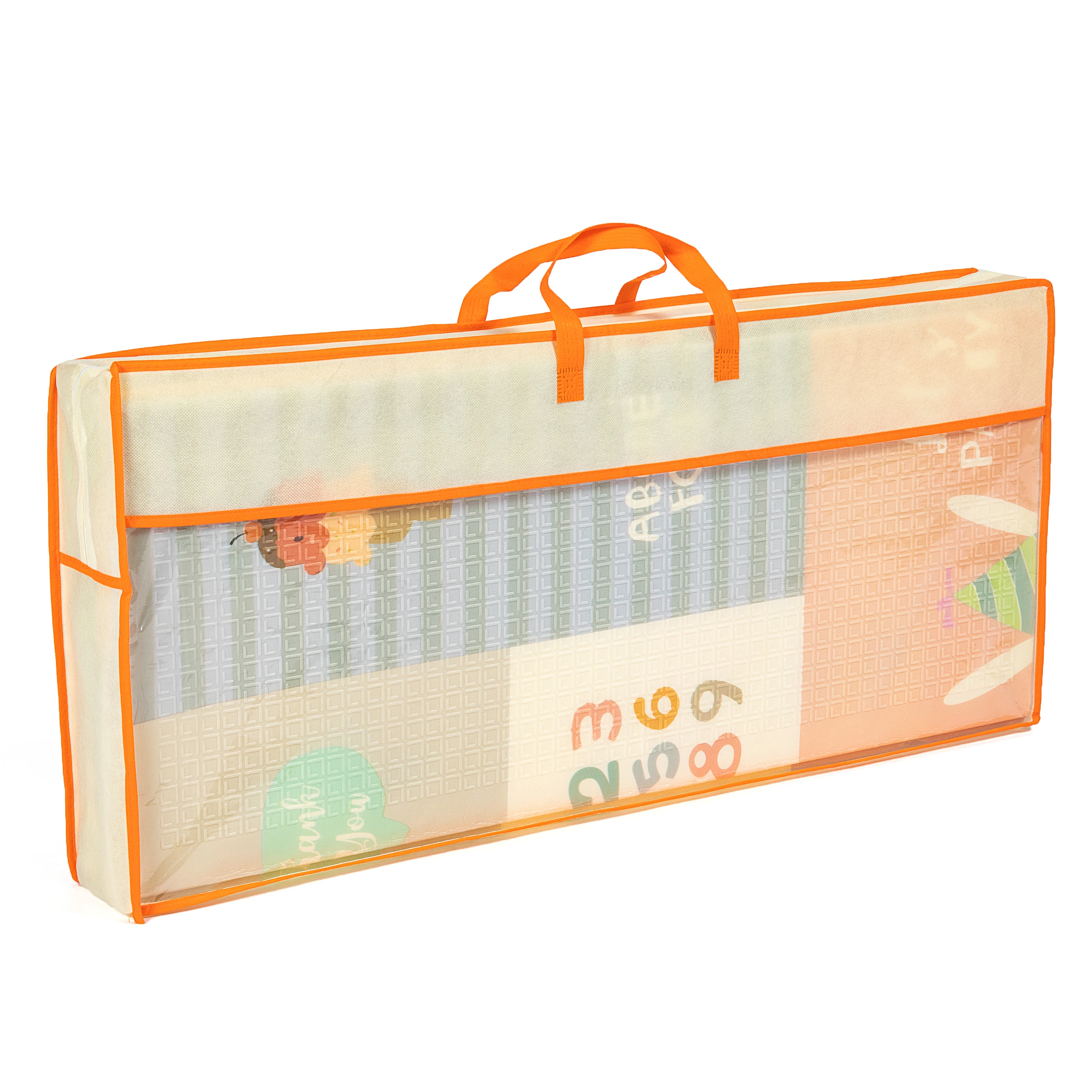 Sansd Customize Eco-friendly Dinosaur Boy Crawling Folding Xpe Foam Baby Play Mat