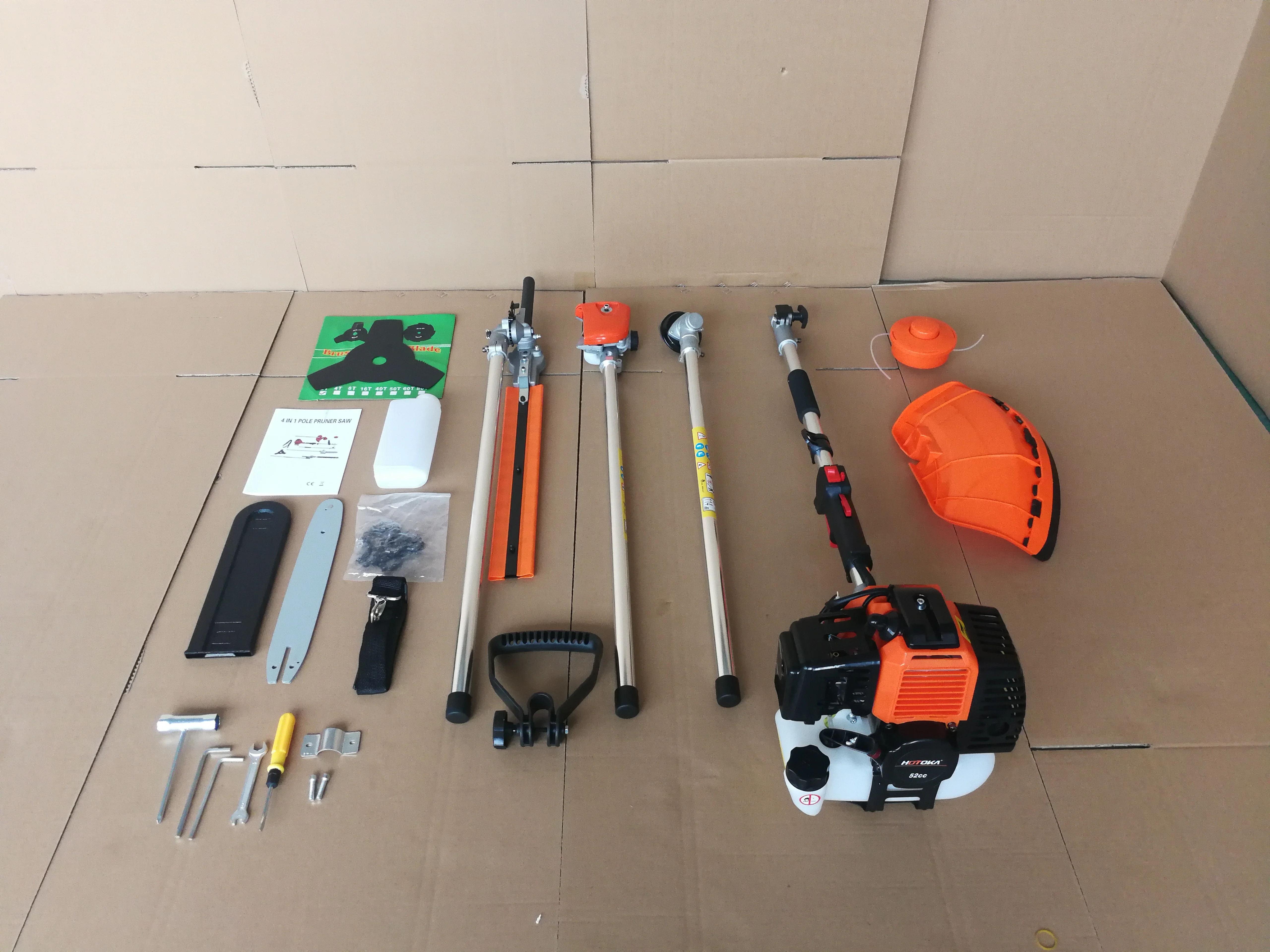 Professional Wholesale 12ich Multi Tool Brush Cutter Long Pole Saw Tree Pruning Saw Head