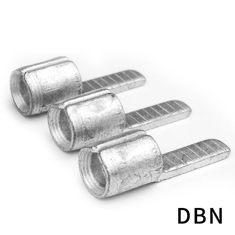 reliable solderless plating tin Naked DBN end spade bootless terminal lug connecting terminal terminal connector