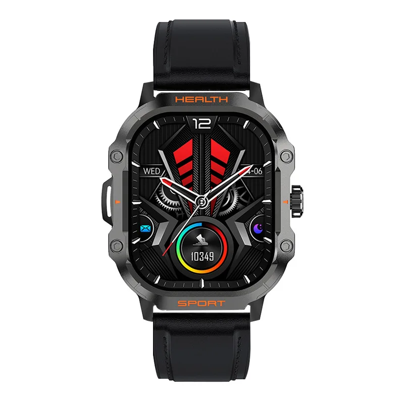 HK24 Bluetooth Call Smartwatch NFC Gaming Heart Rate Blood Pressure Multi-Sport Smartwatch