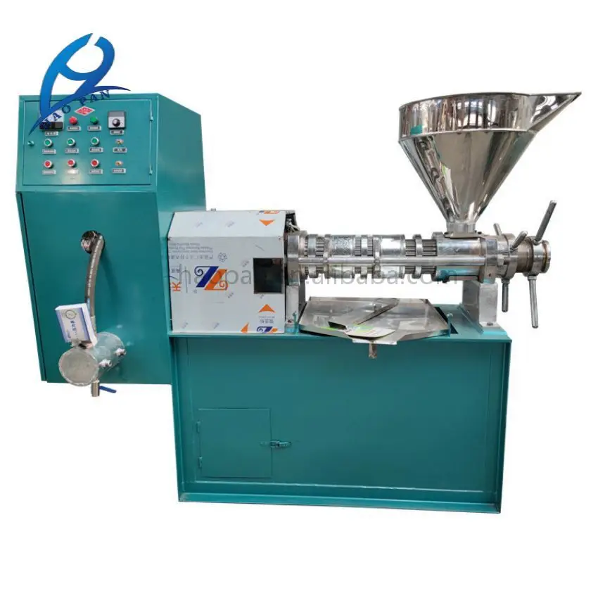 6YL-125 oil making machine cold press recycle oil filter press machine