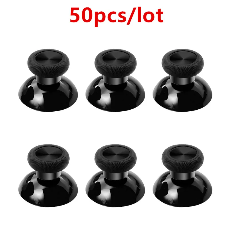50pcs/lot 3D Analog Joystick Replacement thumb Stick grips Cap Cover Buttons for Microsoft XBOX ONE Controller Thumbsticks Cove