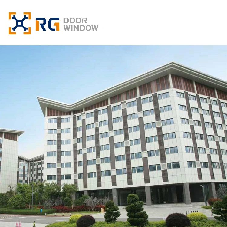 modern house design unitized glass curtain wall Facade decorative composite frameless construction Window Curtain Wal