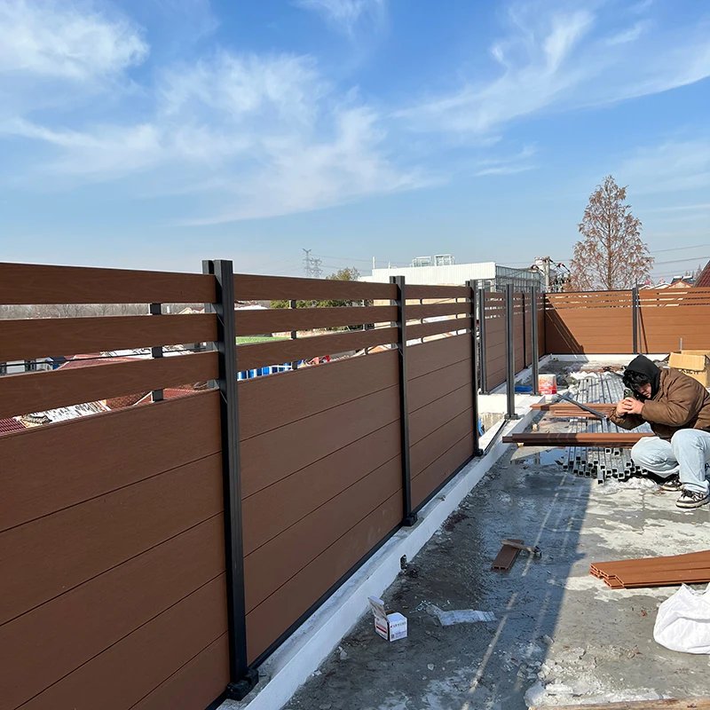 Brand new wpc privacy fence with great price