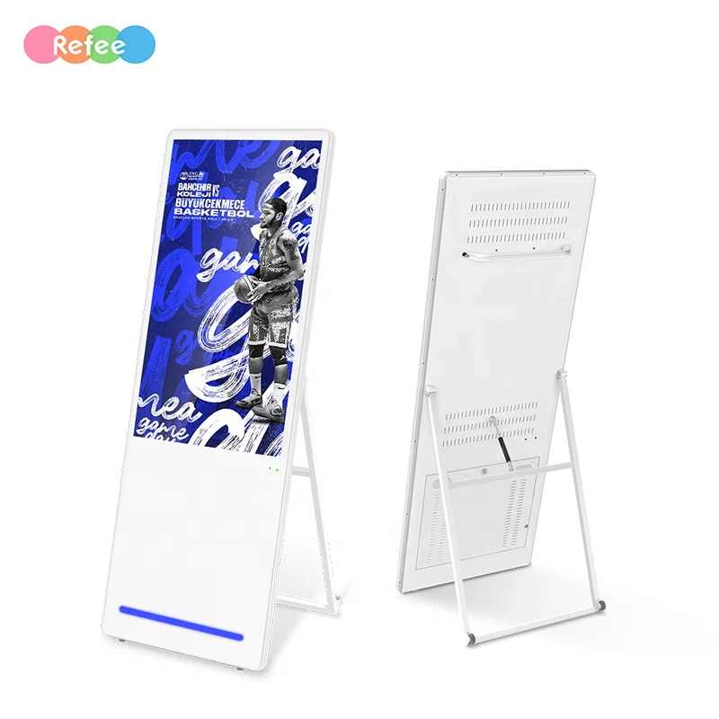 Refee retail store 40inch Android billboard poster lcd display portable advertising screen poster display